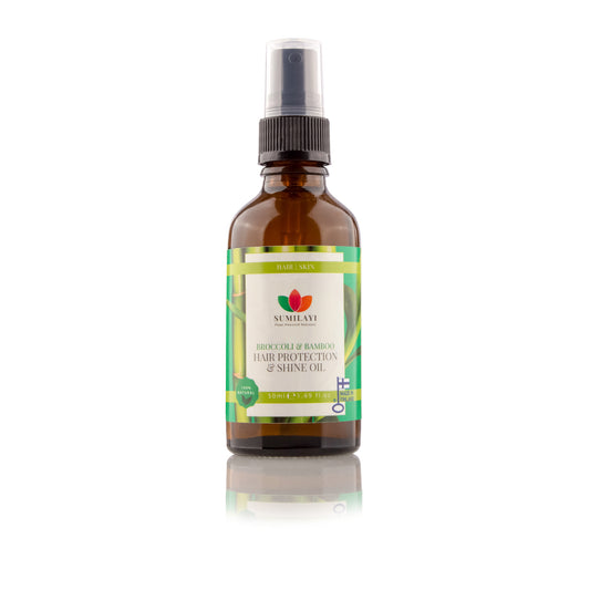 Broccoli & Bamboo Protection and Shine Oil | Hair and Body | 50ml