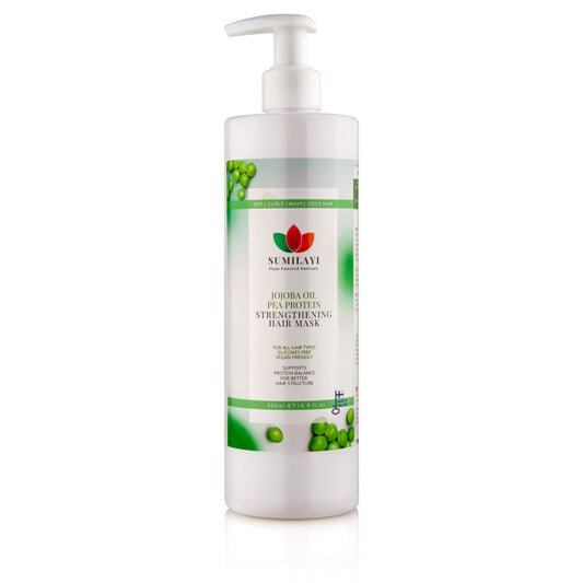 500ml Jojoba Oil & Pea Protein Strengthening Mask
