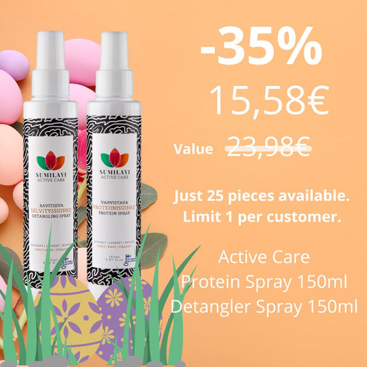 Easter Deal -35%! Active Care Detangling Spray and Active Care Protein Spray 150ml
