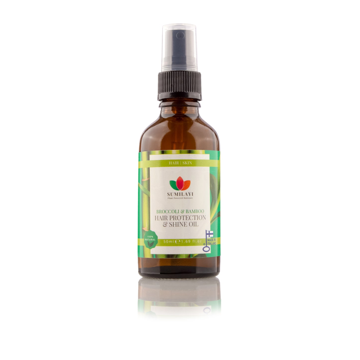 Broccoli & Bamboo Protection and Shine Oil | Hair and Body | 50ml