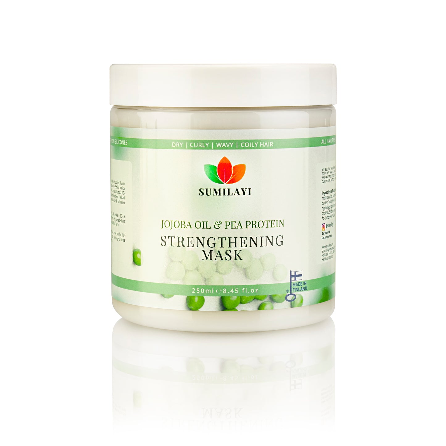 250ml Jojoba Oil & Pea Protein Strengthening Mask