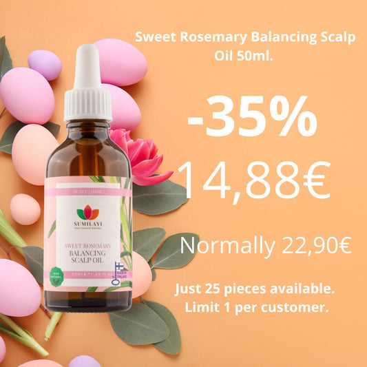 Easter Deal -35%! Sweet Rosemary Balancing Scalp Oil 50ml
